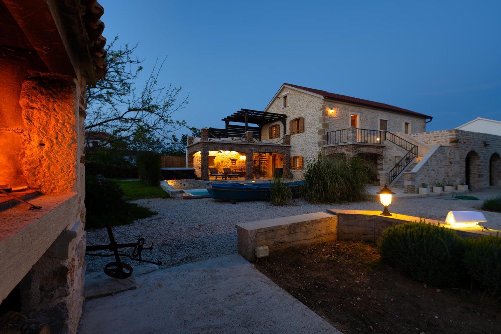 Villa Romantika Dalmacija ニン エクステリア 写真